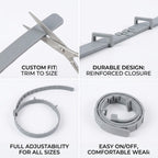 Adjustable Flea and Tick Collar for Dogs & Cats - Waterproof TPR Pet Pest Protection Collar