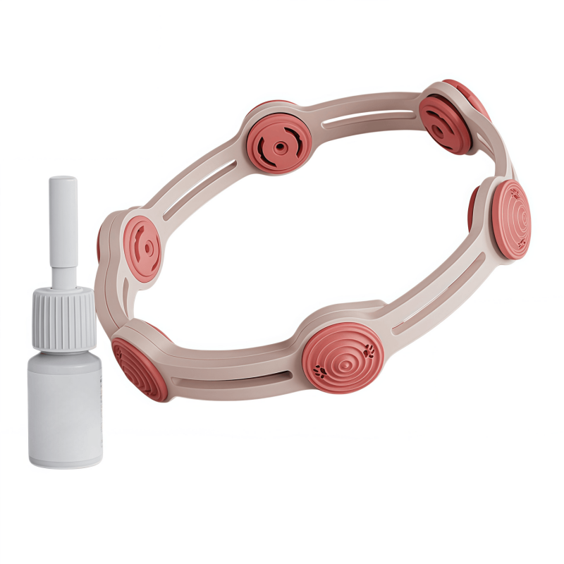 Plant-Based Essential Oil Pet Diffuser Collar, Adjustable Refillable Aromatherapy Collar for Dogs and Cats