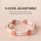 Plant-Based Essential Oil Pet Diffuser Collar, Adjustable Refillable Aromatherapy Collar for Dogs and Cats
