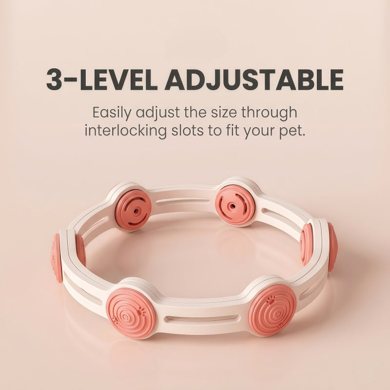 Plant-Based Essential Oil Pet Diffuser Collar, Adjustable Refillable Aromatherapy Collar for Dogs and Cats